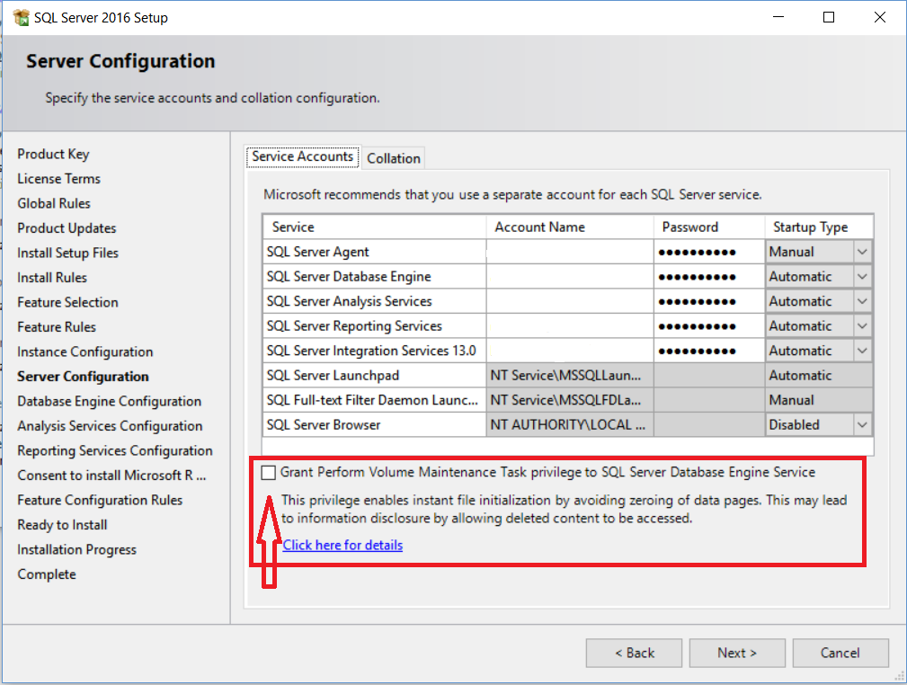 New SQL Server 2016 Installation Features Walk through