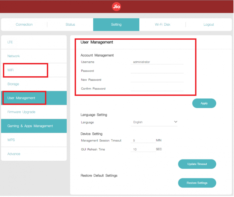 How To Configure and Setup Your Reliance JioFi 4G MiFi Device