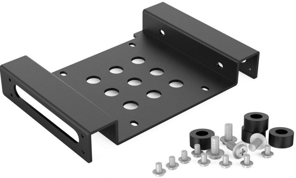 Best 2.5 to 5.25 Drive Bay Adapters SSD HDD Hard Disk Brackets