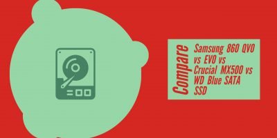 Compare Samsung 860 QVO vs EVO vs Crucial MX500 vs WD Blue SATA SSD