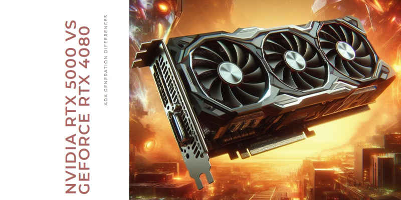NVIDIA RTX 5000 Ada Generation vs GeForce RTX 4080 - Differences
