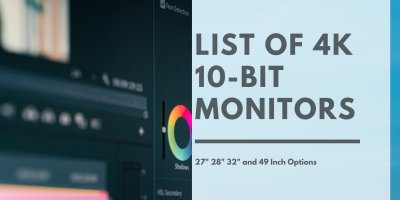 List of 4K 10-Bit Monitors