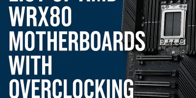 List of AMD WRX80 Motherboards with Overclocking Support