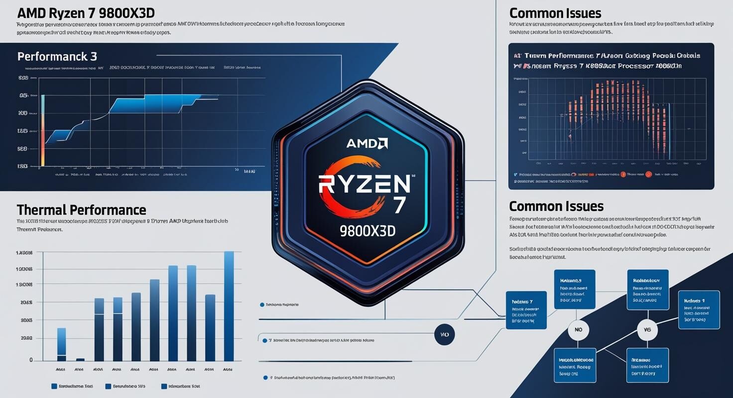 AMD Ryzen 7 9800X3D: Performance, Temps, & Common Issues Fixed