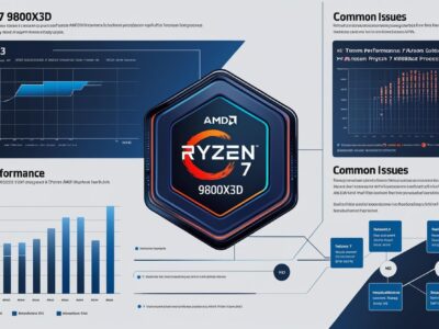 AMD Ryzen 7 9800X3D: Performance, Temps, & Common Issues Fixed