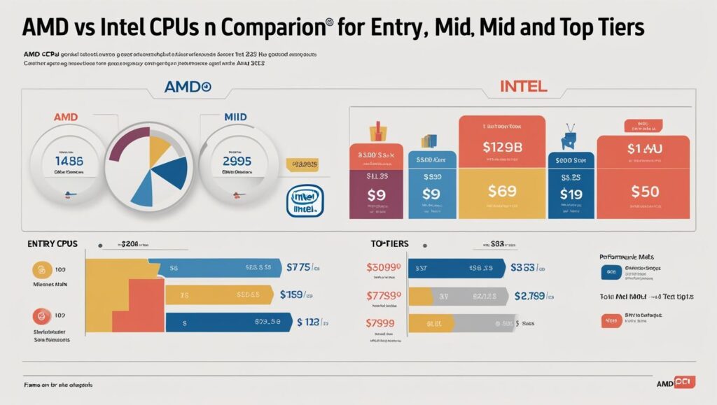 CPU Buyer's Guide - AMD vs Intel Entry Mid & Top Tier in 2025