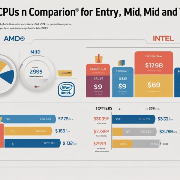 CPU Buyer's Guide - AMD vs Intel Entry Mid & Top Tier in 2025