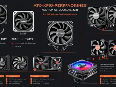 Top List of CPU Coolers for AMD Ryzen 7000 & 9000 Series - 2025
