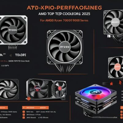 Top List of CPU Coolers for AMD Ryzen 7000 & 9000 Series - 2025