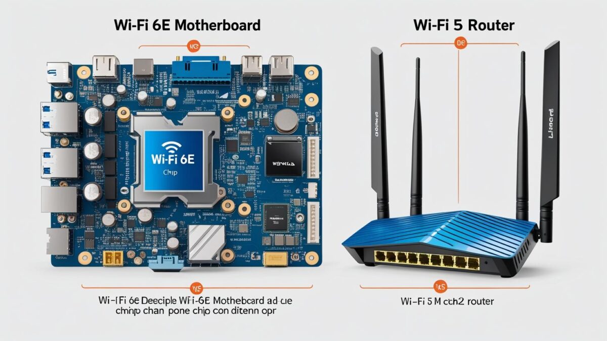 Wi-Fi 6E Motherboard & Wi-Fi 5 Router: Is It Worth It