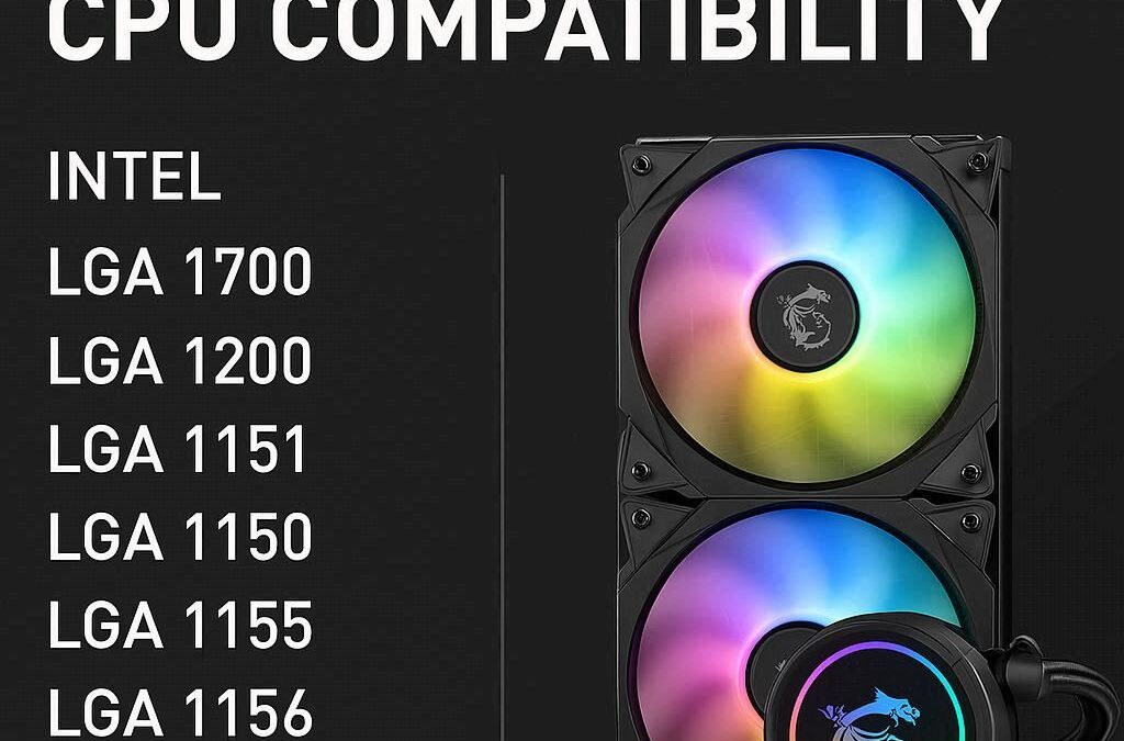 MSI MAG CORELIQUID 240R V2 CPU Compatibility