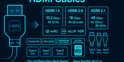 GPMI vs. HDMI vs. DisplayPort vs. USB-C The Ultimate 2025 Cable Showdown