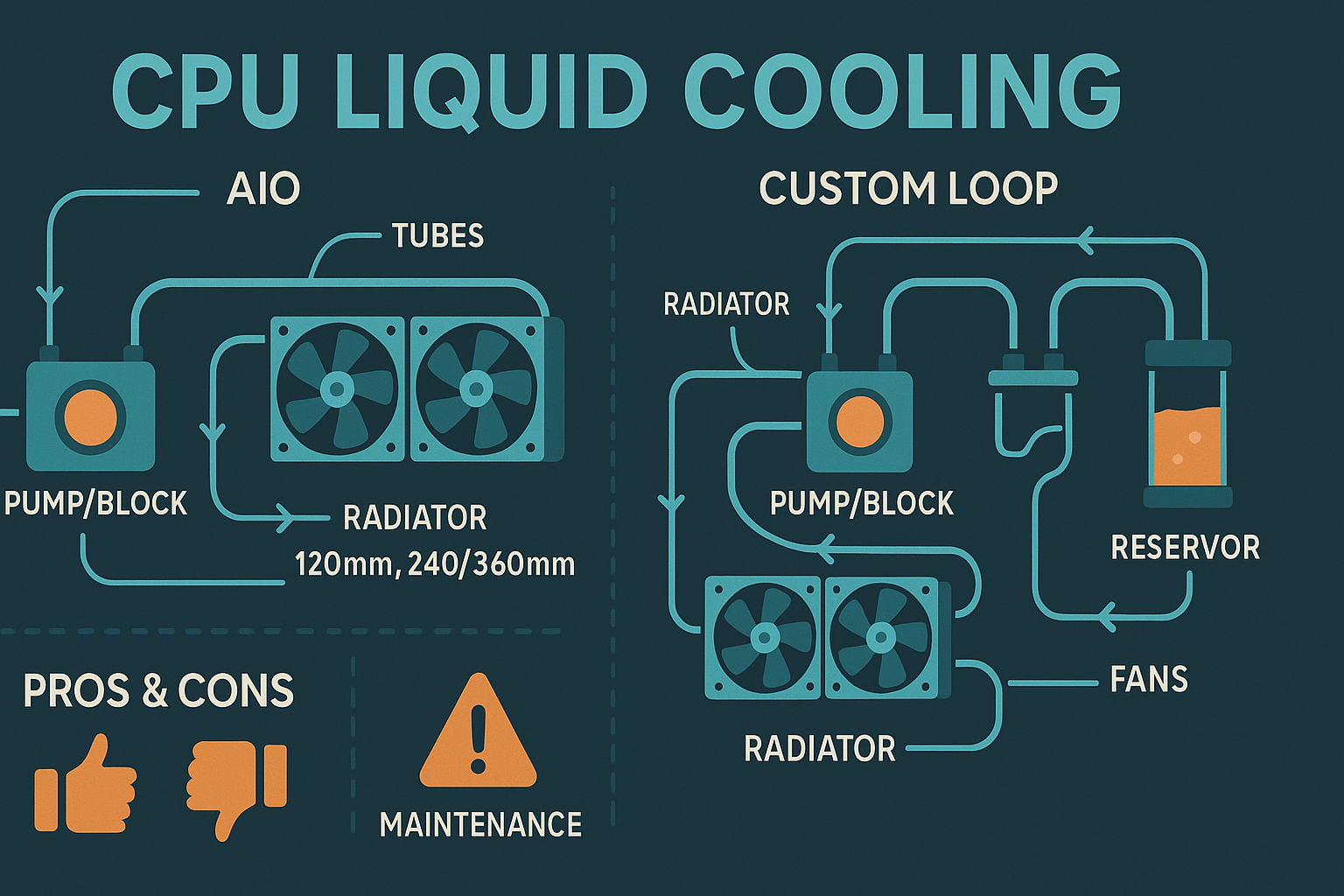 Best Coolers for Ryzen 7 7800X3D (2025): The Ultimate Air vs. AIO Guide