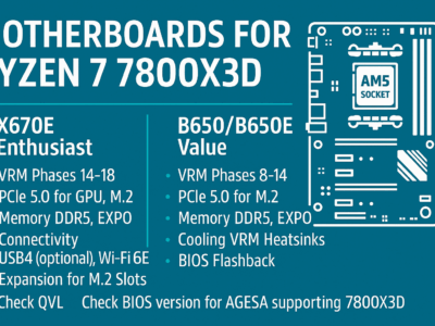 Best Motherboard for Ryzen 7 7800X3D: The Ultimate 2025 Buyer's Guide