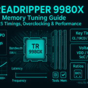 Threadripper 9980X Memory Tuning Guide: DDR5 Timings, Overclocking & Performance