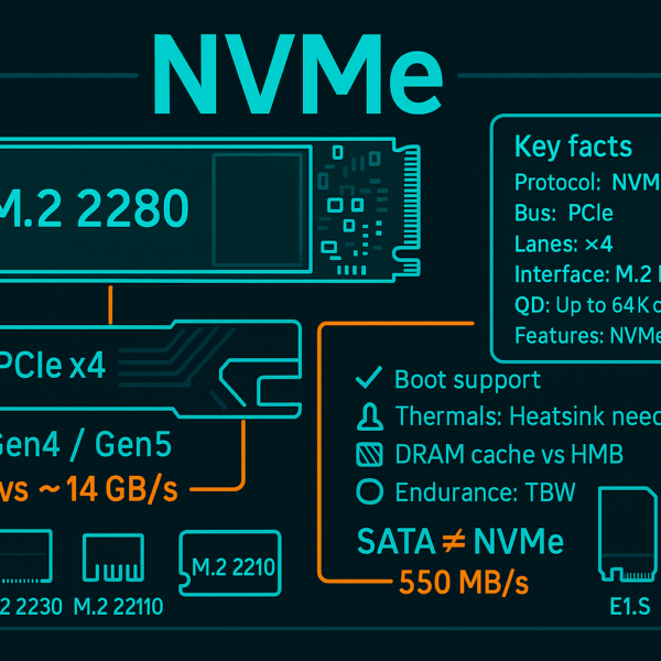 NVMe 1.4 vs 2.0: The Ultimate Technical Comparison (2025)