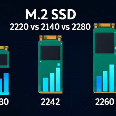 M.2 SSD Guide (2025): 2230 vs 2242 vs 2280 Performance & Compatibility
