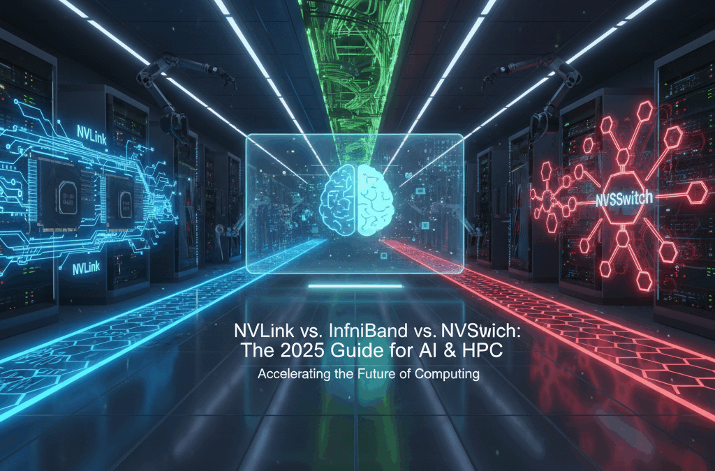 NVLink vs. InfiniBand vs. NVSwitch: The 2025 Guide for AI & HPC