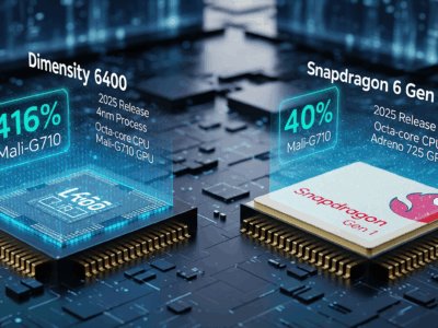 Dimensity 6400 vs. Snapdragon 6 Gen 1: 2025 Chipset Comparison