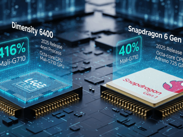 Dimensity 6400 vs. Snapdragon 6 Gen 1: 2025 Chipset Comparison
