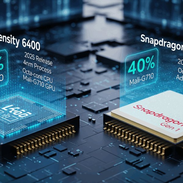 Dimensity 6400 vs. Snapdragon 6 Gen 1: 2025 Chipset Comparison