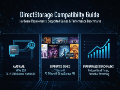 DirectStorage Compatibility Guide: Hardware Requirements, Supported Games & Performance Benchmarks