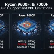 Ryzen 9500F, 9600F, & 9700F GPU Support and CPU Limitations
