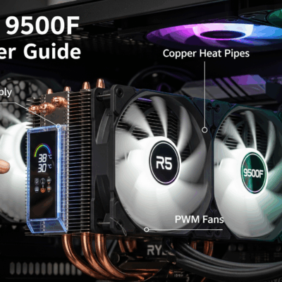 Ryzen 5 9500F Cooler Guide (2025): Best Air & AIO Coolers for Gaming & PBO