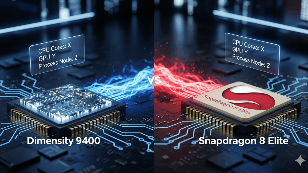 Dimensity 9400 vs Snapdragon 8 Elite