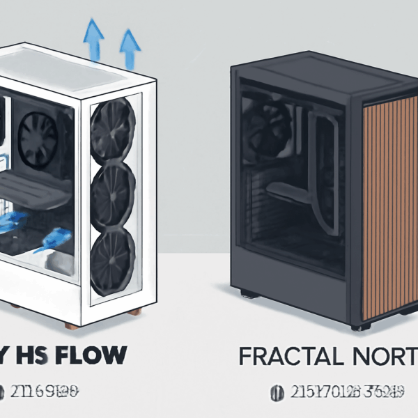 NZXT H5 Flow vs. Fractal North: 2025 Cooler & Motherboard Guide
