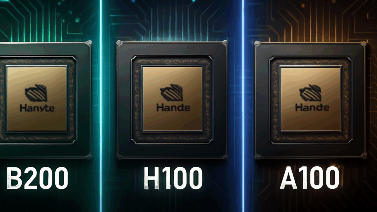 NVIDIA B200 vs H100 vs A100