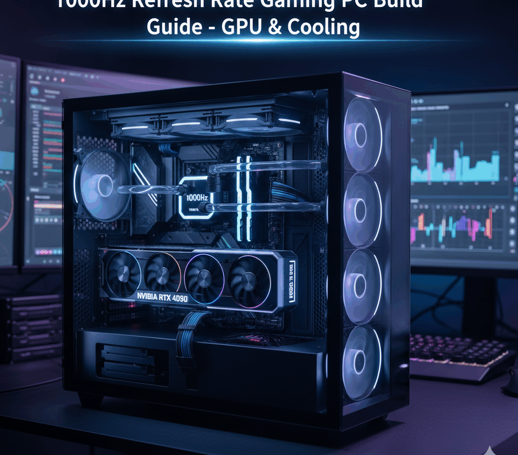 1000Hz Refresh Rate Gaming PC Build Guide - GPU & Cooling