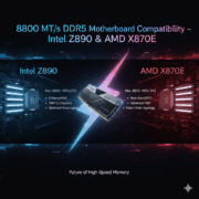 8800 MTs DDR5 Motherboard Compatibility – Intel Z890 & AMD X870E