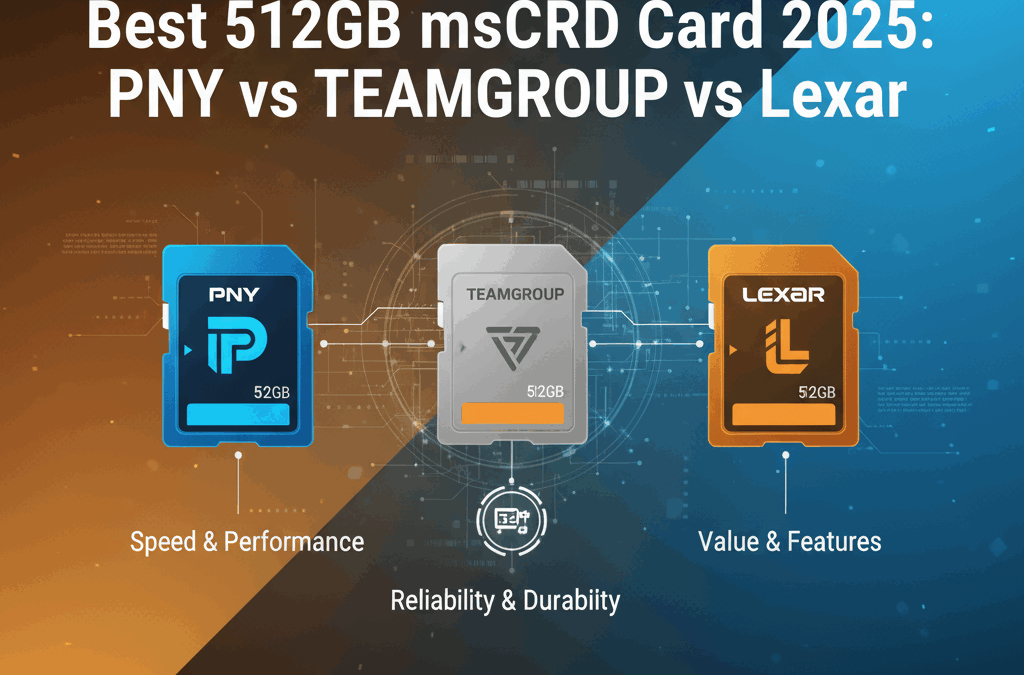 Best 512GB microSD Card 2025 PNY vs TEAMGROUP vs Lexar