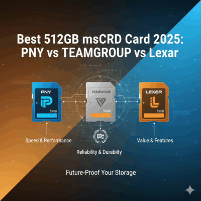 Best 512GB microSD Card 2025 PNY vs TEAMGROUP vs Lexar