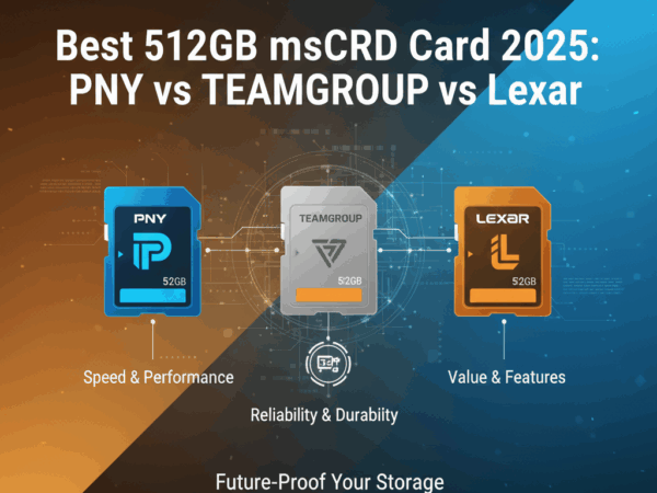 Best 512GB microSD Card 2025 PNY vs TEAMGROUP vs Lexar