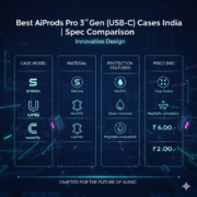 Best AirPods Pro 3rd Gen (USB-C) Cases India (Oct 2025) - Faceofit Comparison & Review
