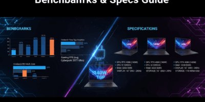 Compare 140W TGP GPU Laptops – Benchmarks & Specs Guide