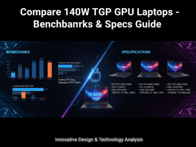 Compare 140W TGP GPU Laptops – Benchmarks & Specs Guide