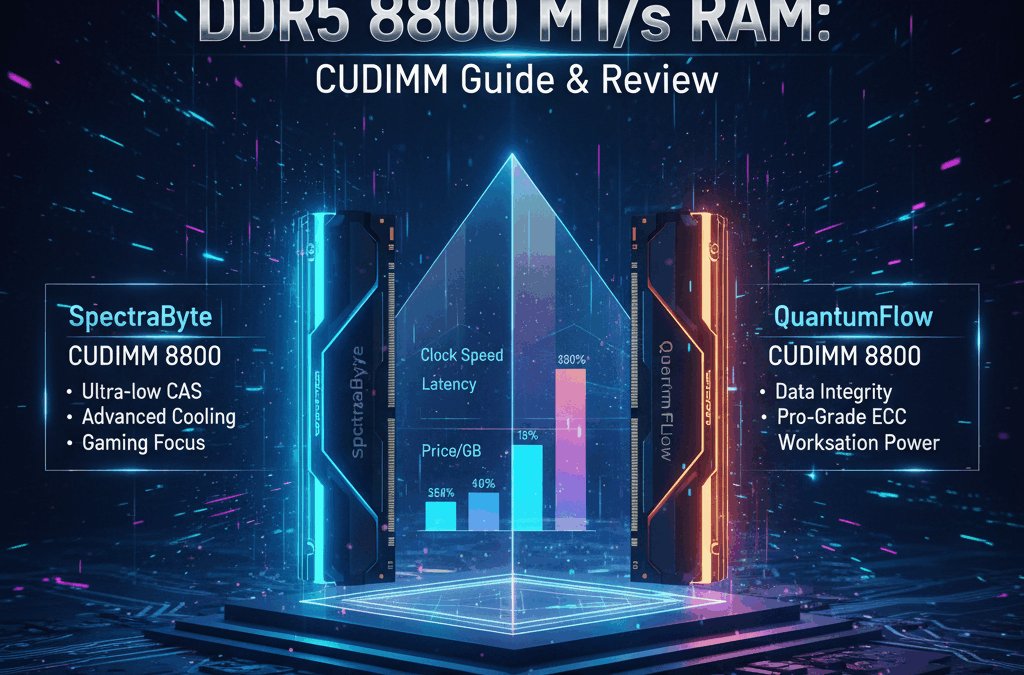 Compare Best DDR5 8800 MTs RAM CUDIMM Guide & Review