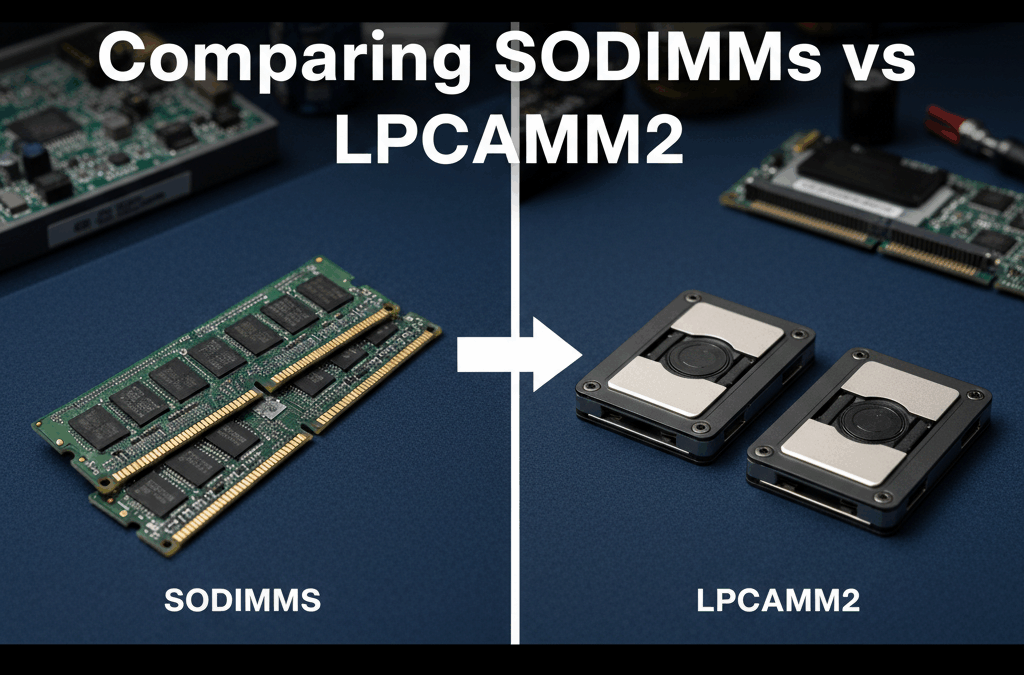 Comparing SODIMMs vs LPCAMM2