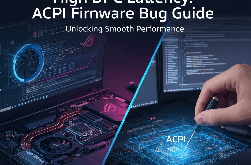 Fix ASUS ROG Stutter & High DPC Latency ACPI Firmware Bug Guide