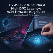 Fix ASUS ROG Stutter & High DPC Latency ACPI Firmware Bug Guide