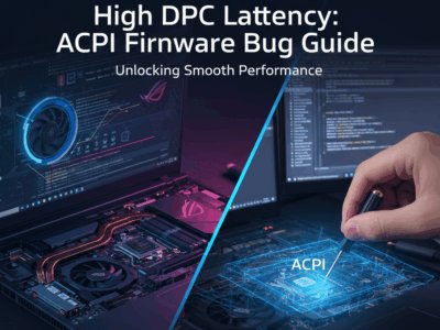 Fix ASUS ROG Stutter & High DPC Latency ACPI Firmware Bug Guide