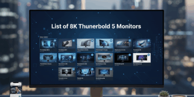 List of 8K Thunderbolt 5 Monitors