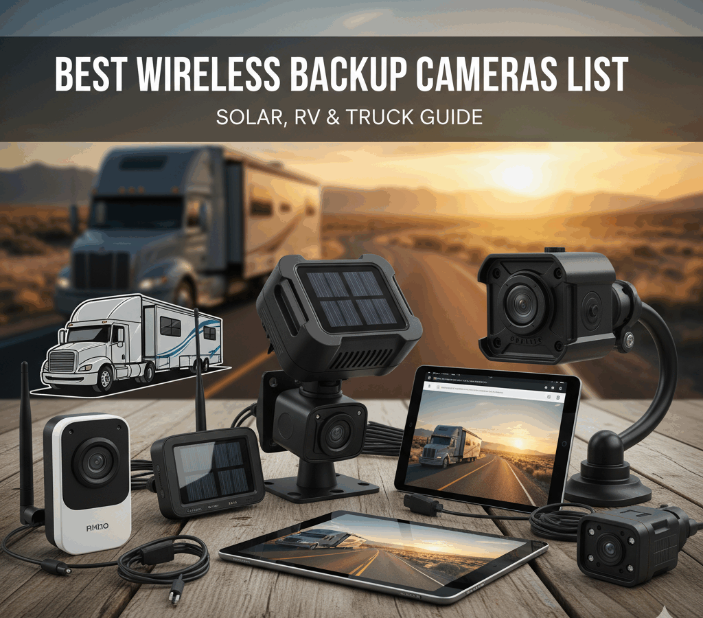 Best Wireless Backup Cameras List | Solar, RV & Truck Guide