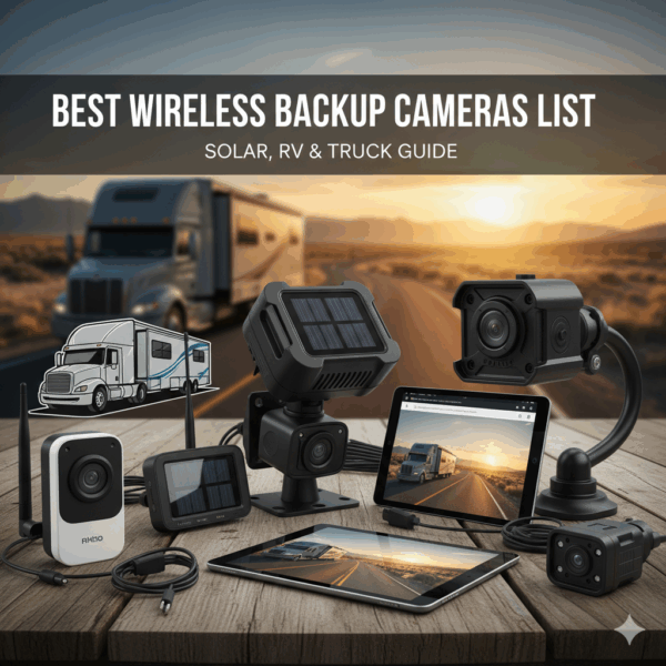 Best Wireless Backup Cameras List | Solar, RV & Truck Guide