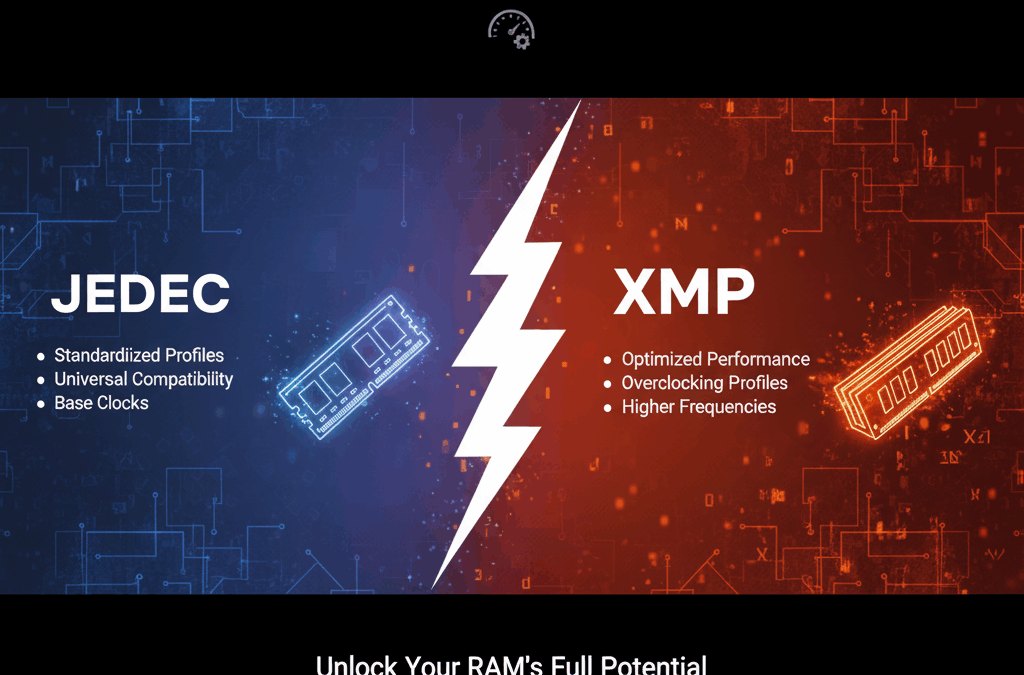 JEDEC vs. XMP Guide to Enabling, Tuning, & Fixing RAM Speed