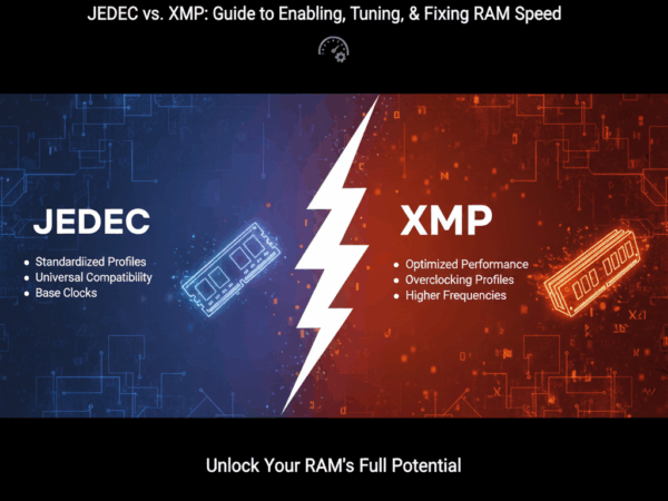 JEDEC vs. XMP Guide to Enabling, Tuning, & Fixing RAM Speed