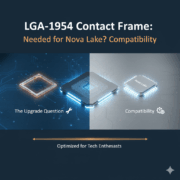 LGA-1954 Contact Frame Needed for Nova Lake Compatibility